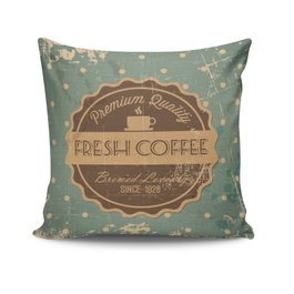 Aberto Design Funda de Cojín Multicolor 43 x 43 cm
